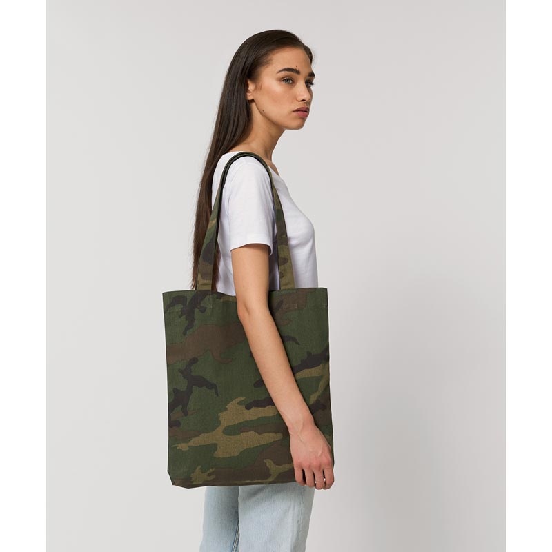 Woven tote bag AOP (STAU767) - Camouflage One Size